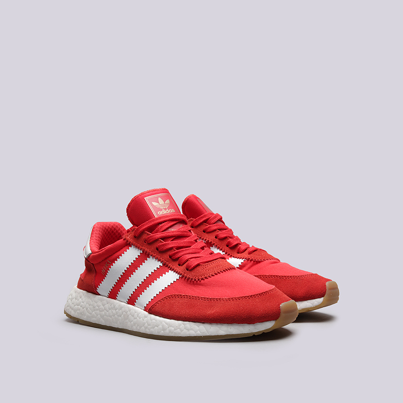 мужские красные кроссовки adidas Iniki Runner BB2091 - цена, описание, фото 3